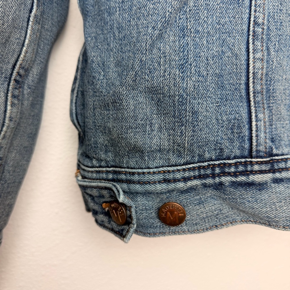 Madewell Men’s Sherpa Classic Jean Jacket Medium - Picture 13 of 16
